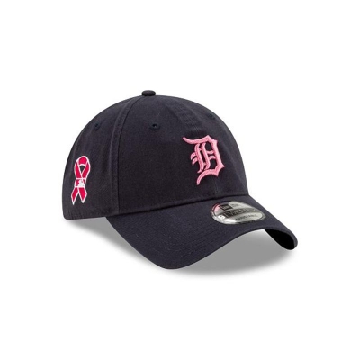 Blue Detroit Tigers Hat - New Era MLB Mother's Day 9TWENTY Adjustable Caps USA1835796